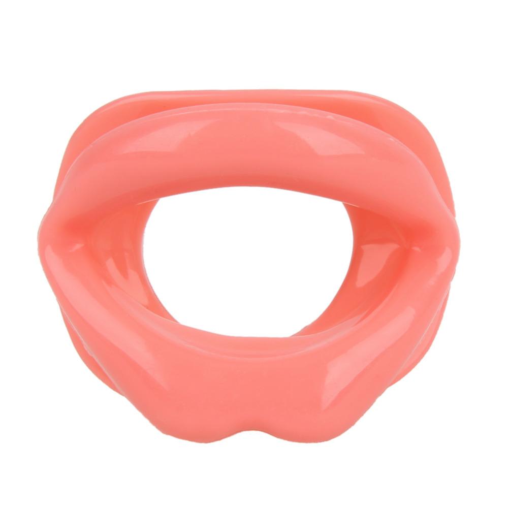 Silicone Rubber Face Slimmer Exercise Mouth Piece Muscle Anti Wrinkle Lip Trainer Mouth Massager Exerciser