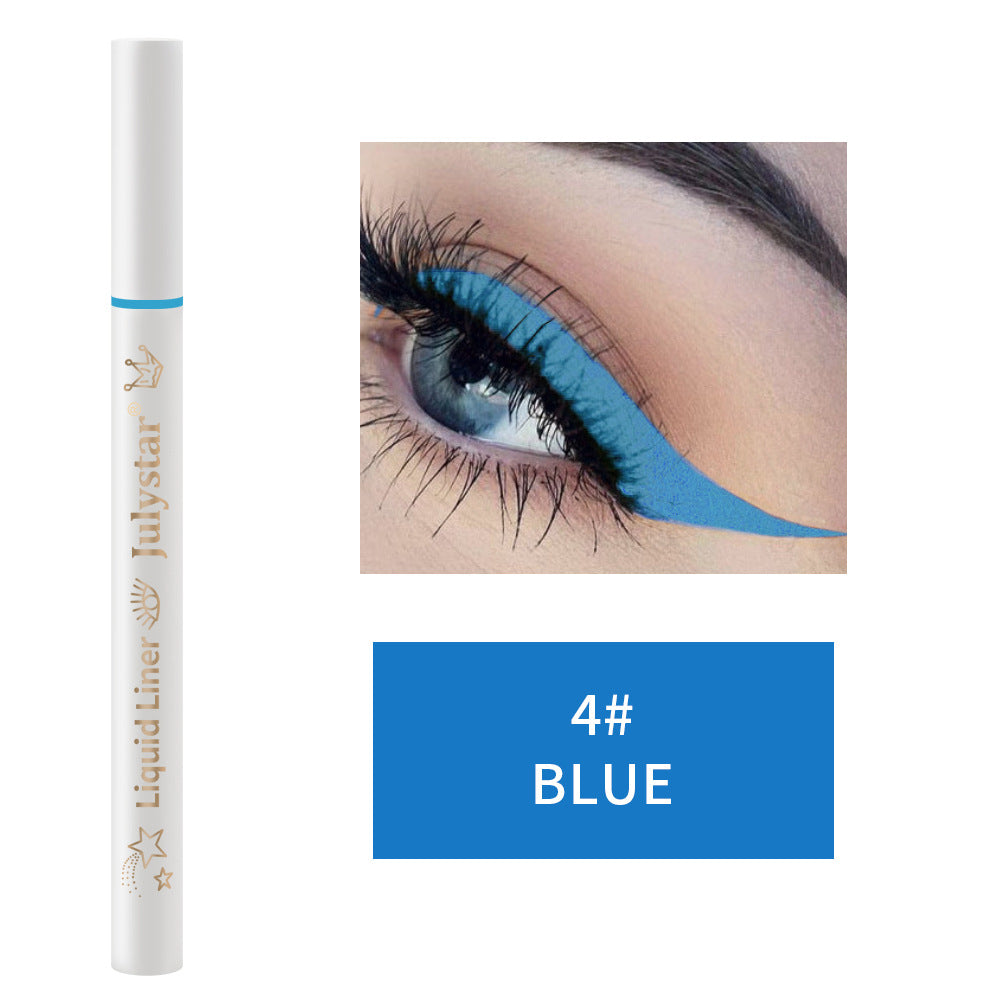 Soft Tip Color Eyeliner Waterproof Durable Liquid Eyeliner White Eyeliner Pencil Very Fine Liquid Eyeliner Pen