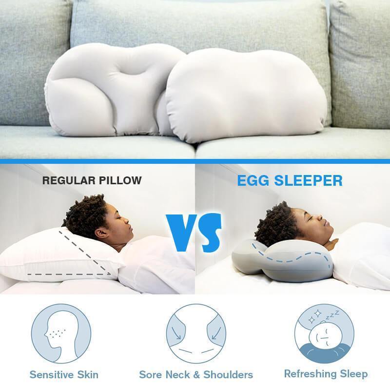 Egg Sleeper Egg Pillow Multifunctional Sleep Waist And Neck Pillow Cervical Vertebra Help Sleep