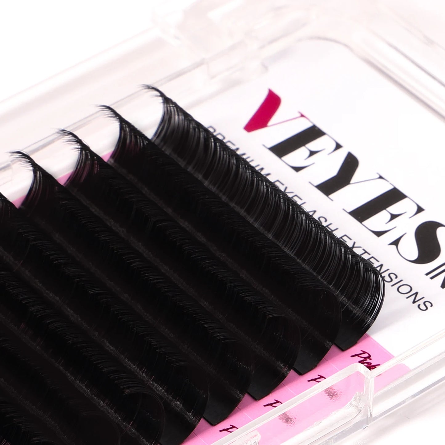 Veyes Inc Individual Eyelash Extensions Faux Mink Matte Lashes 8-20mm Veyelash Professionals Classic Natural Lash Bulk Wholesale