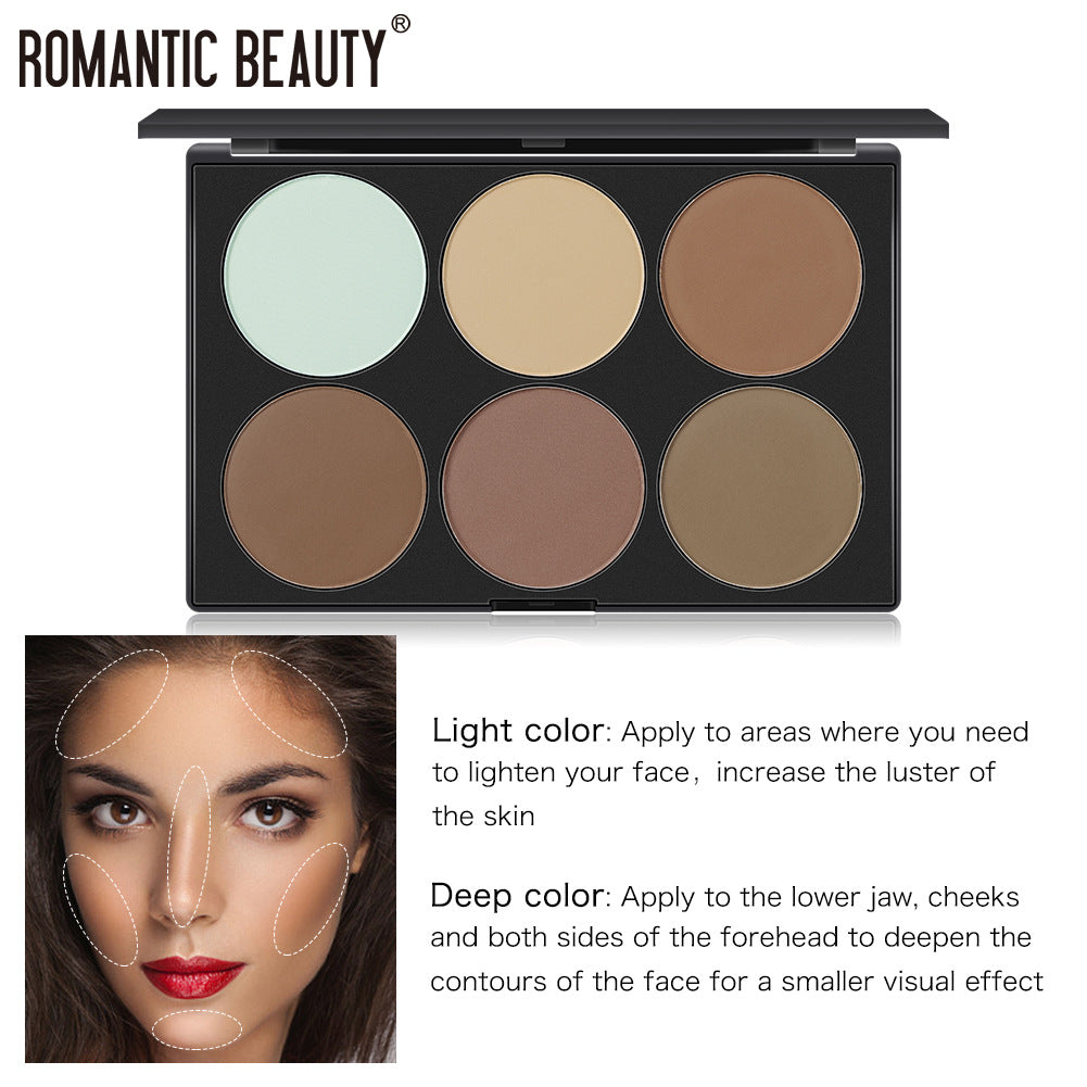 Romantic Beauty Highlighting and Brightening Repairing Disc for Eye Face and Nose