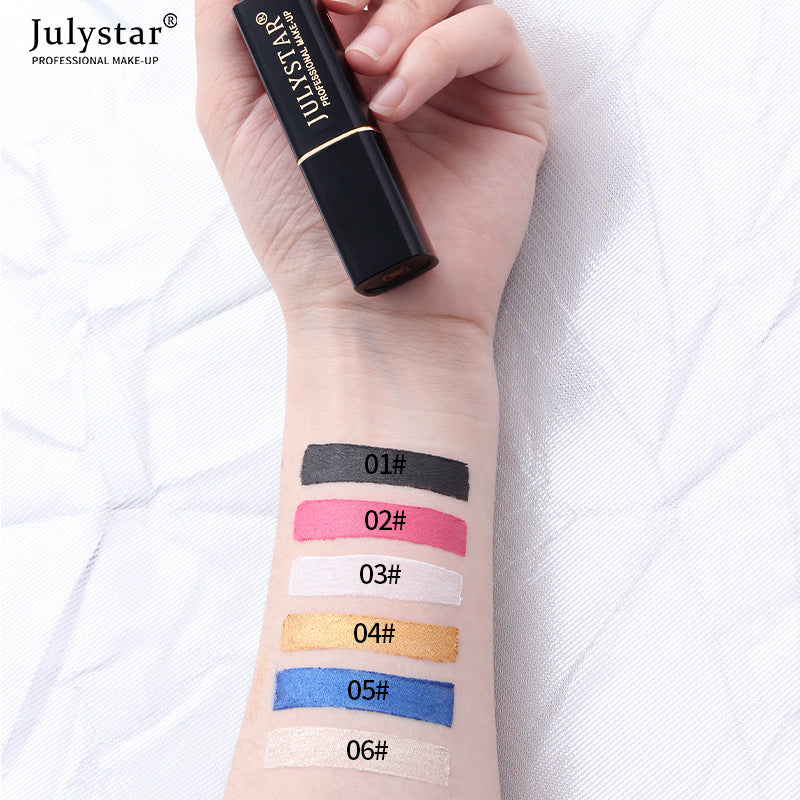 New Colorful Easy Coloring Non Staining Eyeliner Waterproof Non Fading Eyeliner Paste Pen