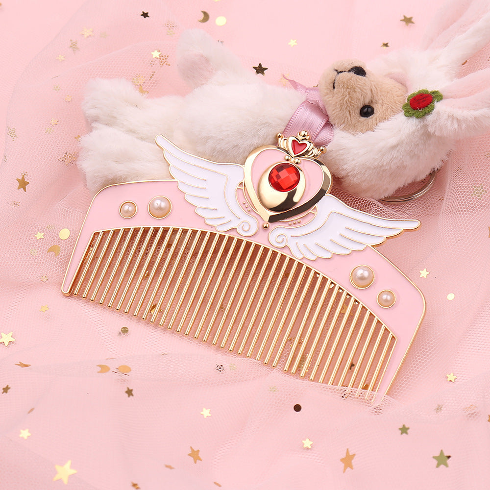 Girl Heart Creative Straight Hair Comb Cute Valentine's Day Gift