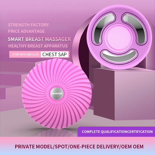 Chest Massager Remote Control Infrared Constant Temperature Hot Compress Charging Beauty Chest Massager Kneading Chest Expansion
