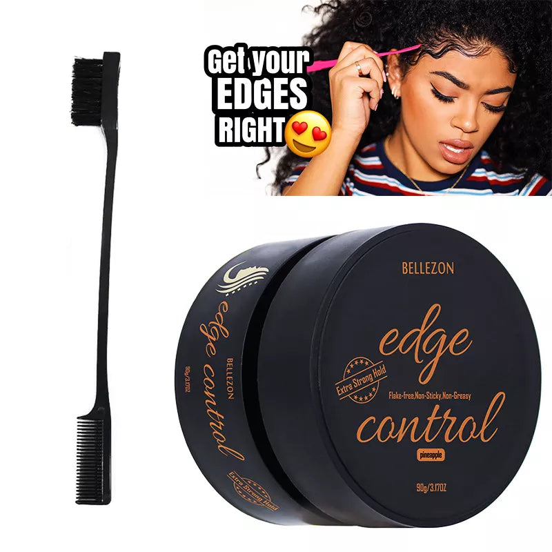 Hair Edge Control improve messy Hair Styling Gel Hair Oil Wax Cream Curls Control Long-lasting Broken Hair