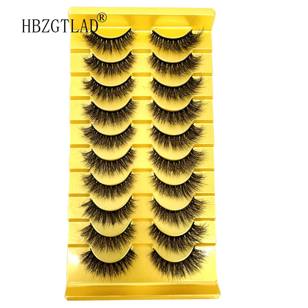 38 Styles 10 pairs natural long 3D mink false eyelashes fake lashes makeup kit Mink Lashes extension eye lashes short eyelashes