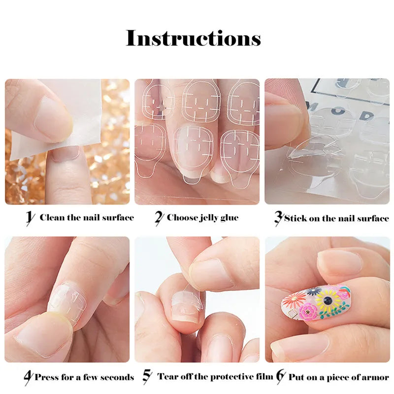 24pcs Summer French Fake Toe Nails Set Press On Short Square Wearable False Nail Acrylic Nail Kits Nude Color Feet Nail Tips