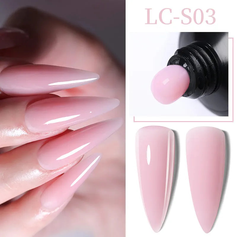 LILYCUTE Extension Gel Nail Set With Drill Machine Finger Extend Mold All For Manicure Tool Nails Art Quick Extension Varnish
