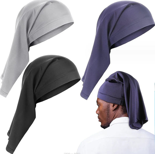 Unisex Dreadlocks Caps For Men Women Spandex Long Hair Tube Dreads Bonnet Head Wrap Hair Care Caps Sleeping Hat