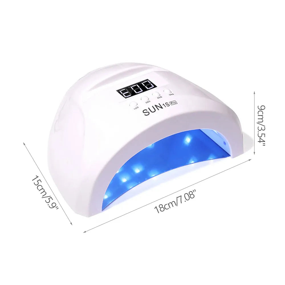 SUN1s Pro 30 UV LEDs Nail Polish Dryer Lamp 48W Nail Phototherapy Machine Manicure Tool Salon Equipment