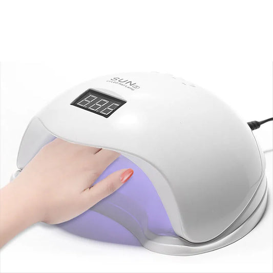 SUN5 48W Led Uv Lamp For Nails Drying All Gel With Motion Sensing Professional Cabin Manicure Machine Tool For Home Use